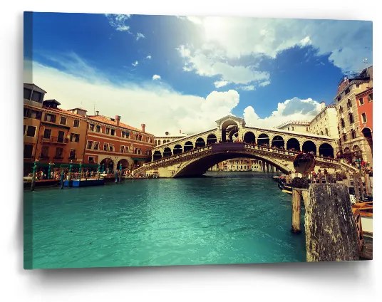 Sablio Obraz Ponte di Rialto - 90x60 cm