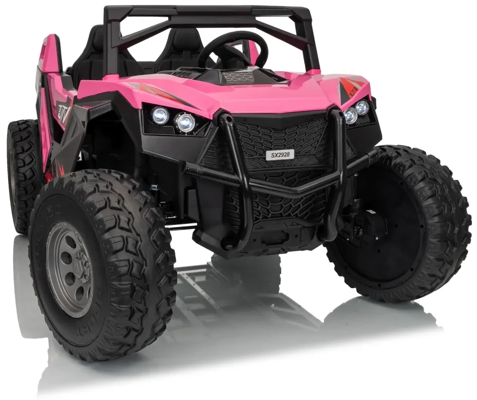 Monster Ruzovy Elektrická bugina Buggy RTR Monster Speed 4x4 – ružový | BIANO