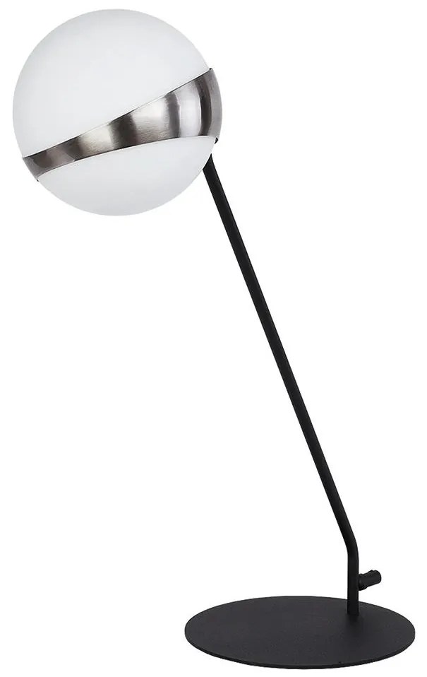 Jupiter 1717 - Stolná lampa ELFA 1xE14/40W/230V chróm