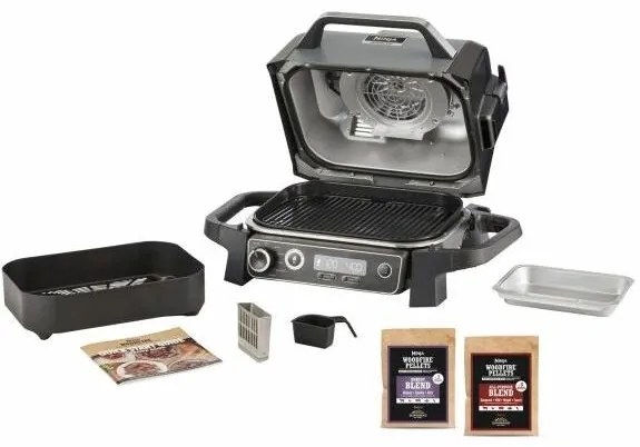 Ninja OG701EU vonkajší elektrický gril Woodfire