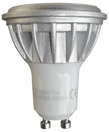 LED BULB GU10/6W,3000K, FROSTED,DIMMABLE