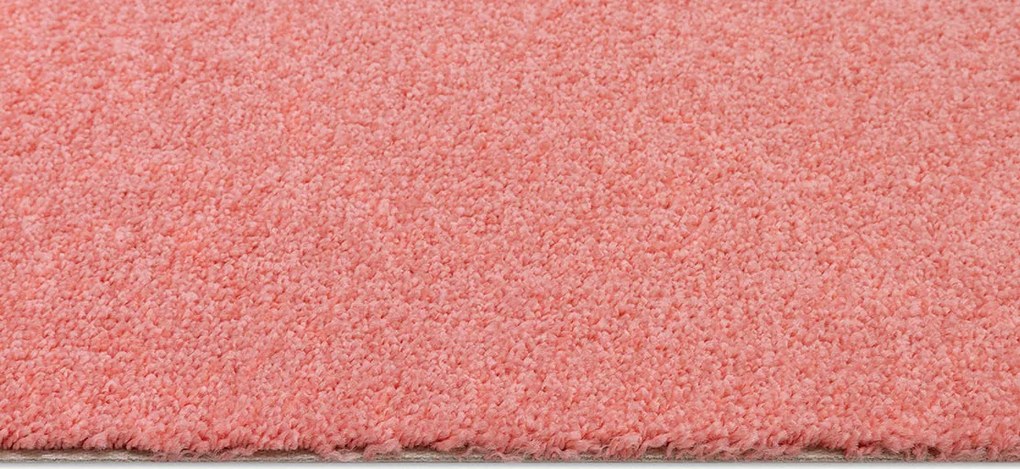 Condor Carpets, Metrážny koberec Carousel 12, na mieru, šíře 4m, ružová, filc, detská izba