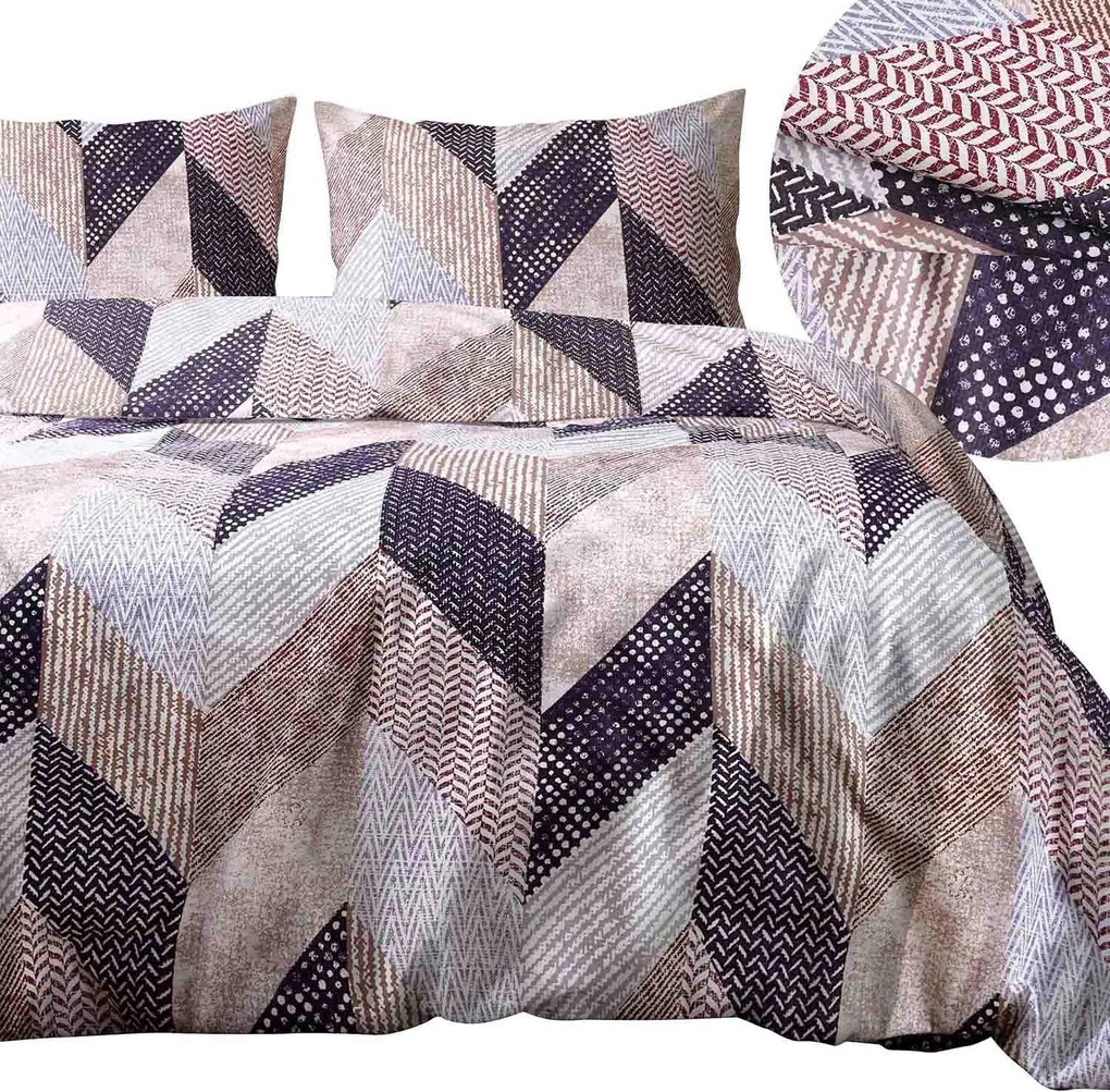 RENFORCÉ OBLIEČKY ANATOLYA EXCLUSIVE 200X220 CM, 2KS 70X80 CM VZOROVANÉ