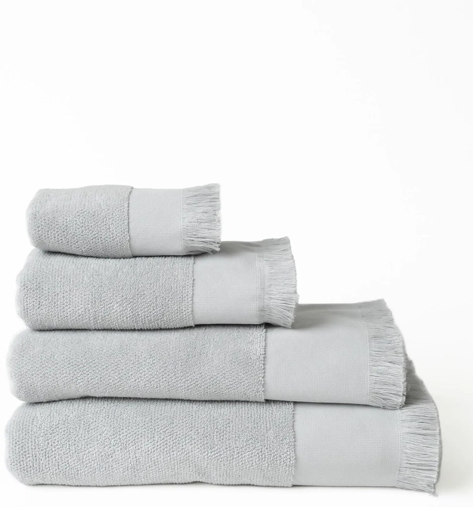 Froté uterák 30 × 50 cm - Loreta svetlo sivá