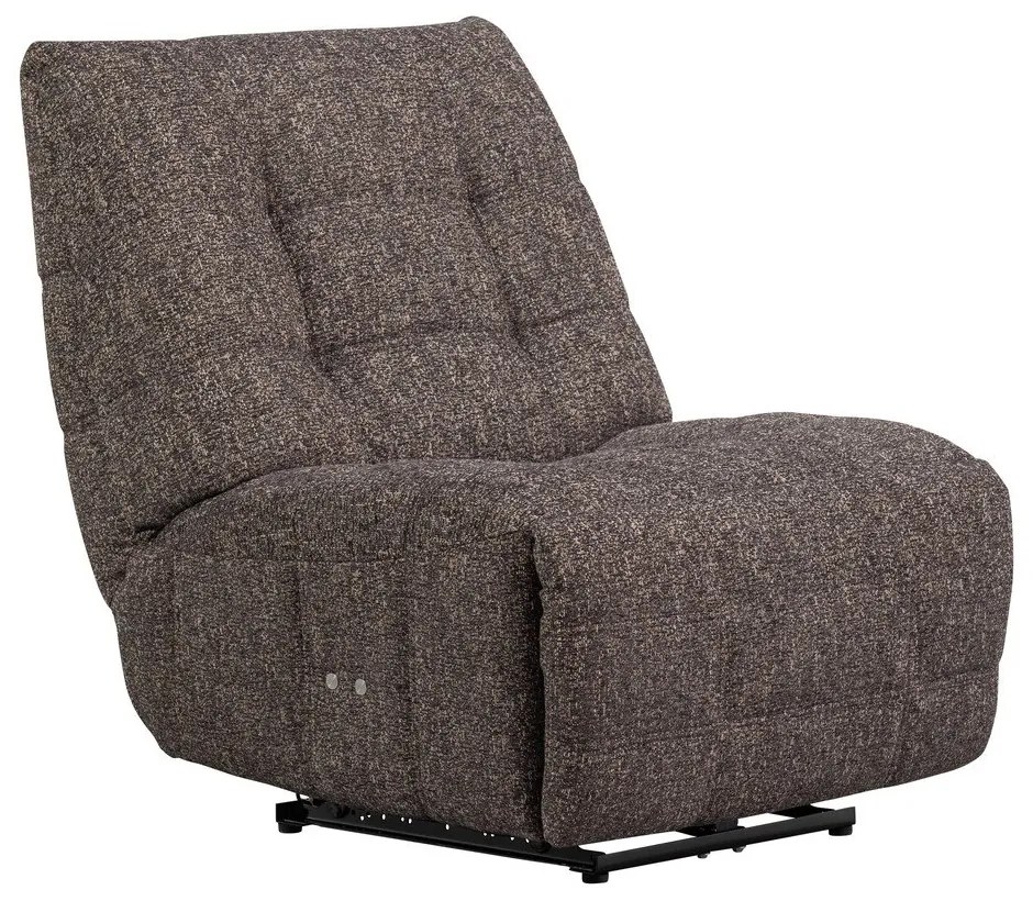 Antracitové polohovacie relaxačné kreslo Hein – WOOOD