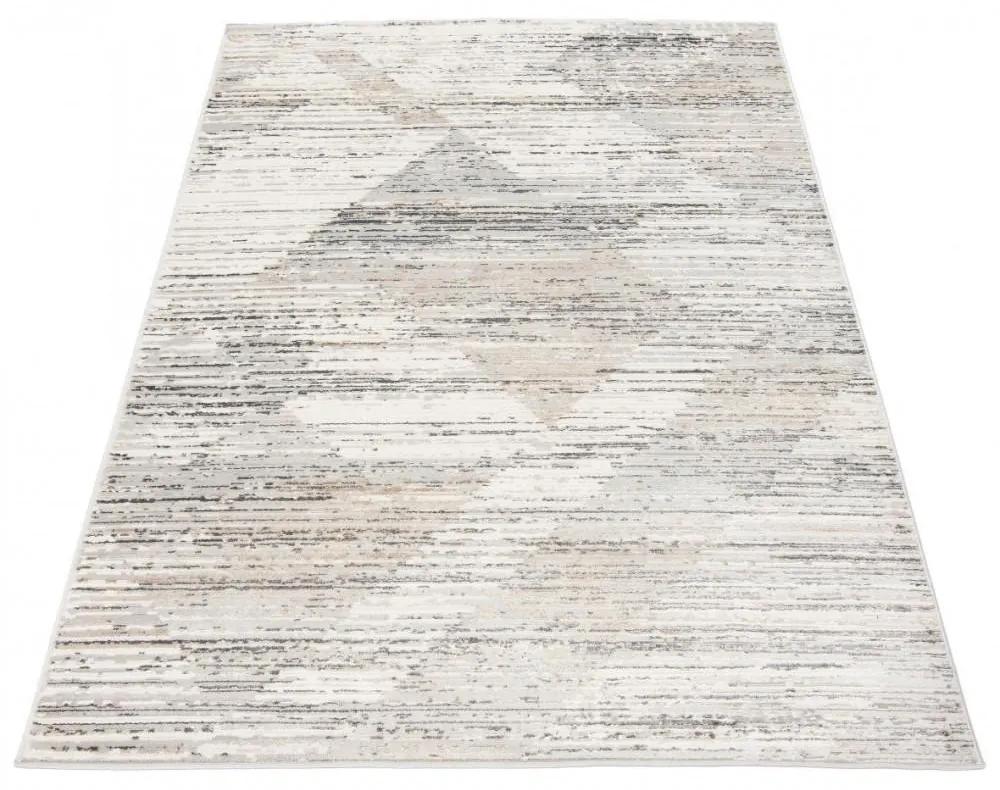 +Kusový koberec Zeus krémovo sivý 80x150cm