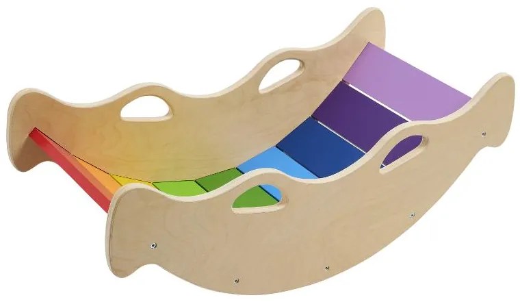 lupilu®  Balančná hojdačka Premium + Trojuholníková preliezka Premium + Rebrík a šmýkačka 2 v 1 Premium  (800011211)