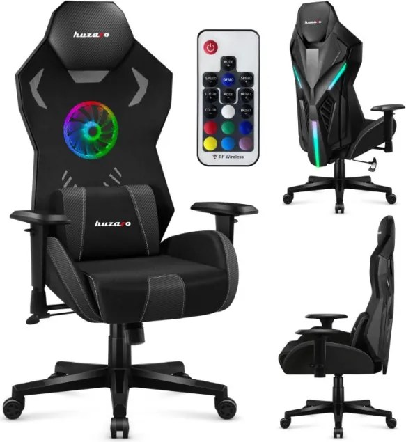 Herná stolička Combat 7.6 RGB Black
