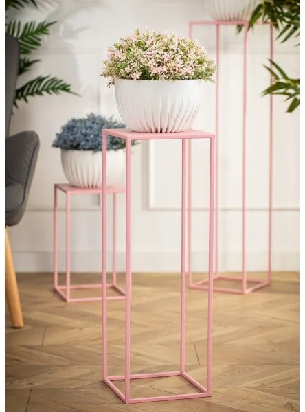 Stojan na kvety 70x24 cm ružová