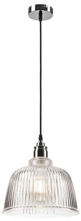 Luster na lanku ASTA 1xE27/60W/230V lesklý chróm