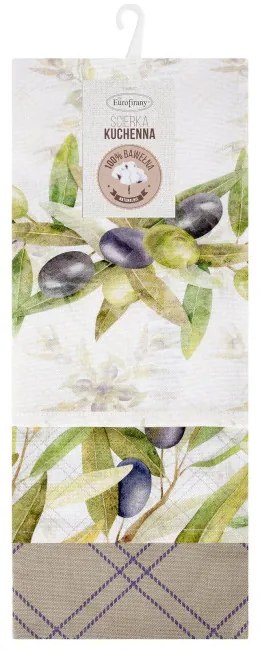 Sada kuchynských utierok OLIVE olivová