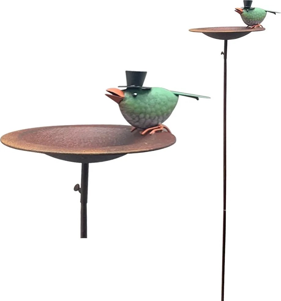 Kŕmidlo pre vtáky ELEGANT 114 cm hnedé