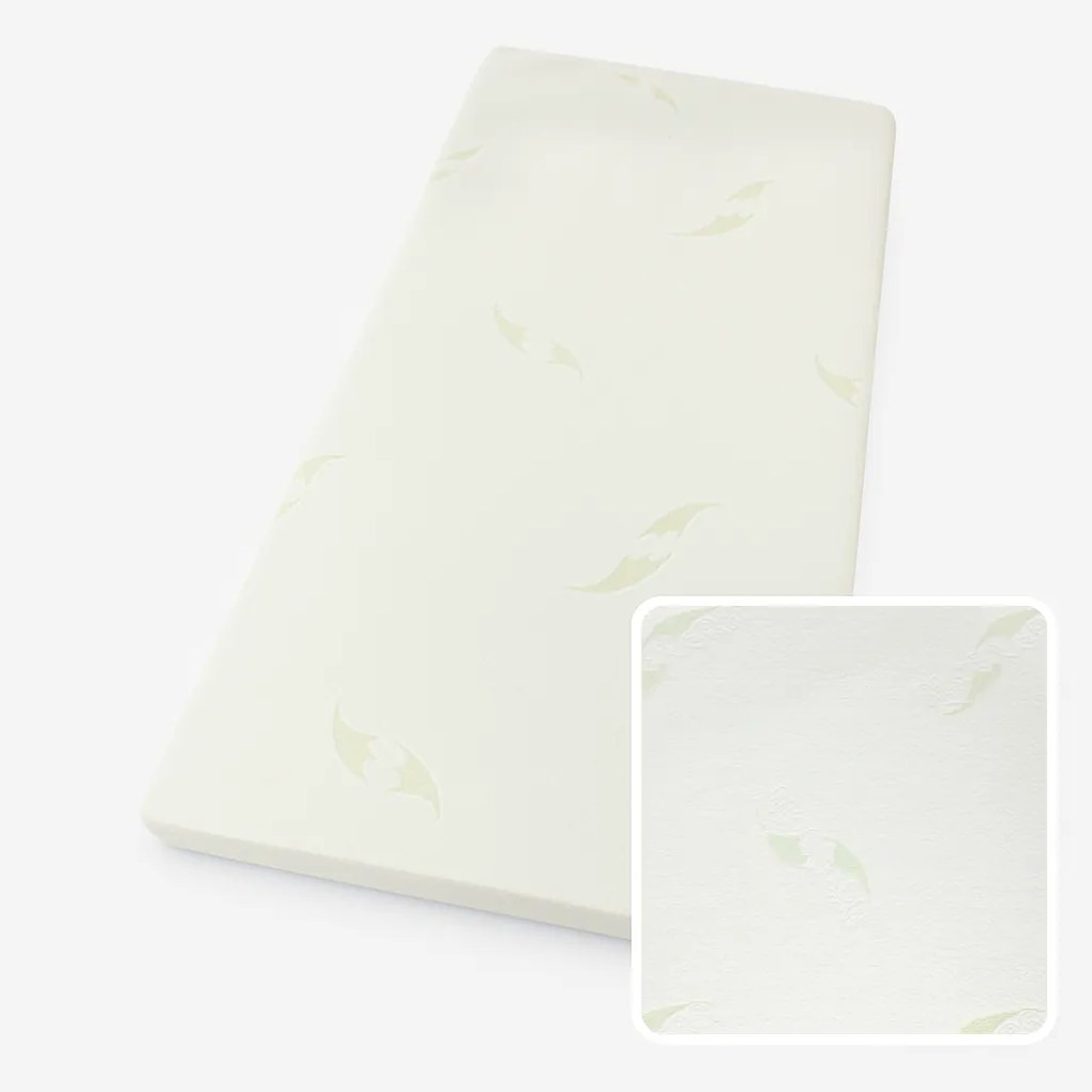 Antialergický poťah na matrac Aloe Vera – prateľný, priedušný, mäkký a antibakteriálny Veľkosť: 60x120 cm, Výška: 10 cm