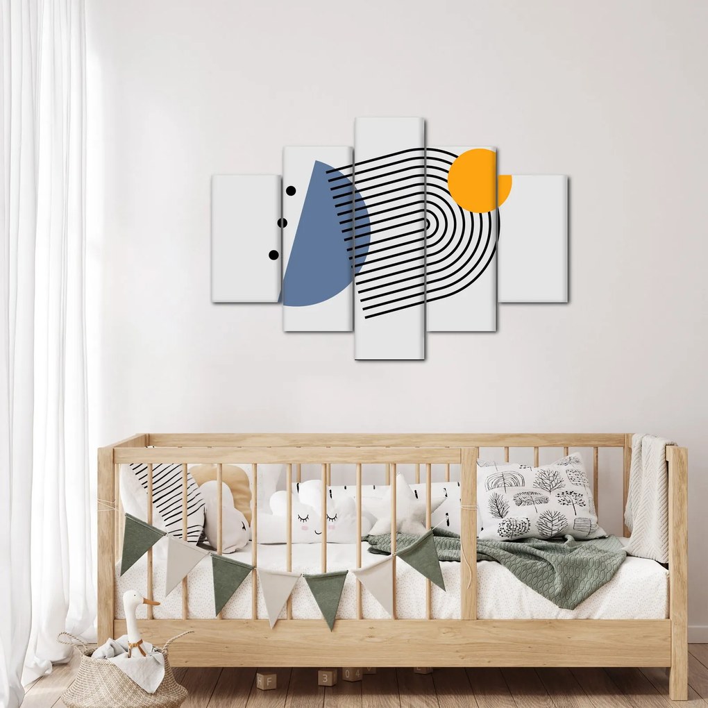Obraz - Minimalistická abstrakcia N⁰2 (150x105 cm)