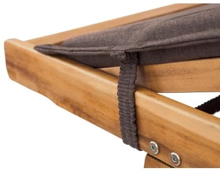 Vankúš na lehátko OLIWIER hnedý ekolen