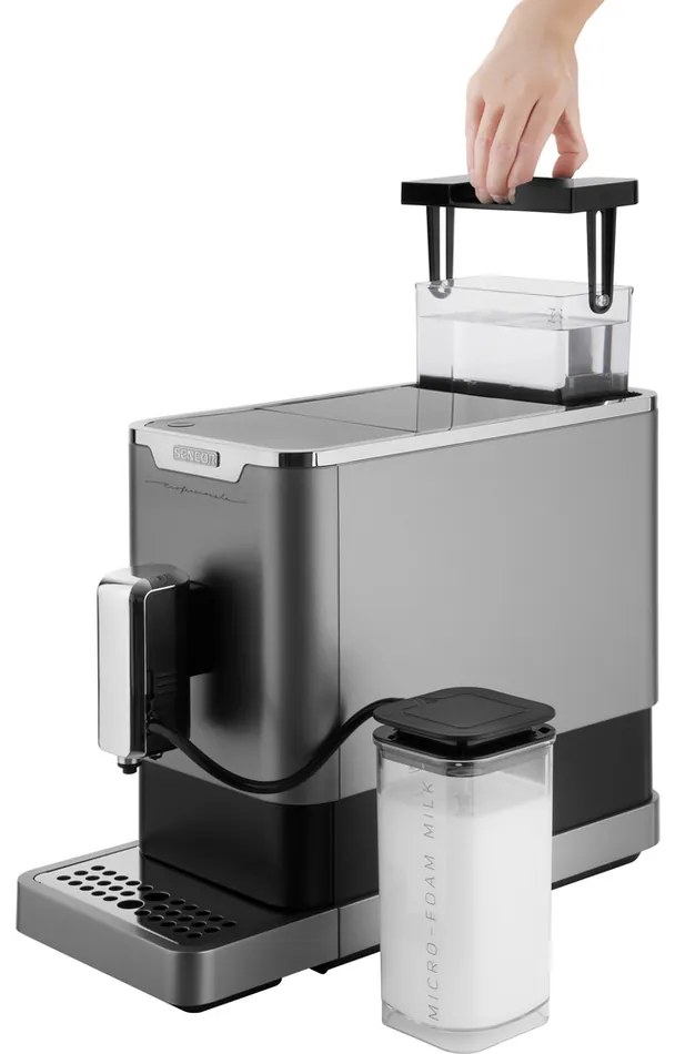 Sencor SES 9200CH kávovar, strieborná