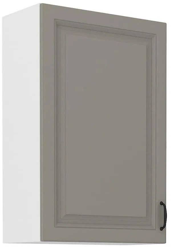 Kuchynská skrinka Stilo claygrey/biely 60g/90 1f