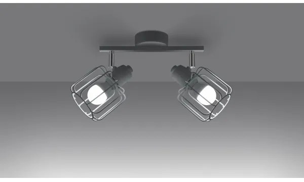 Sollux SL.1112 - Bodové svietidlo BELUCI 2xE14/40W/230V biela