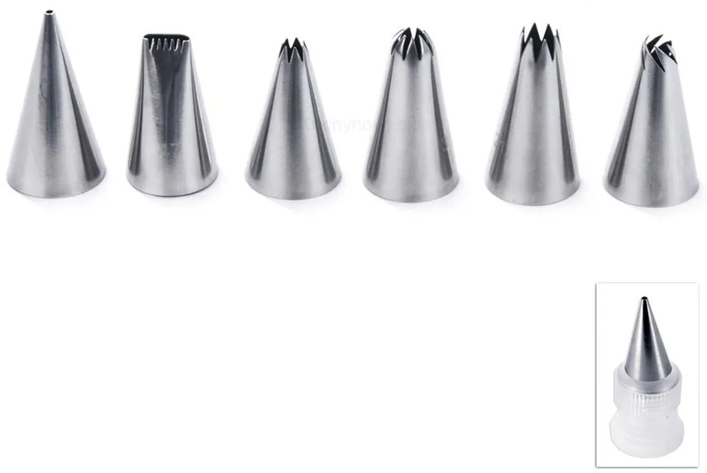 Zdobiace špičky, 6 ks