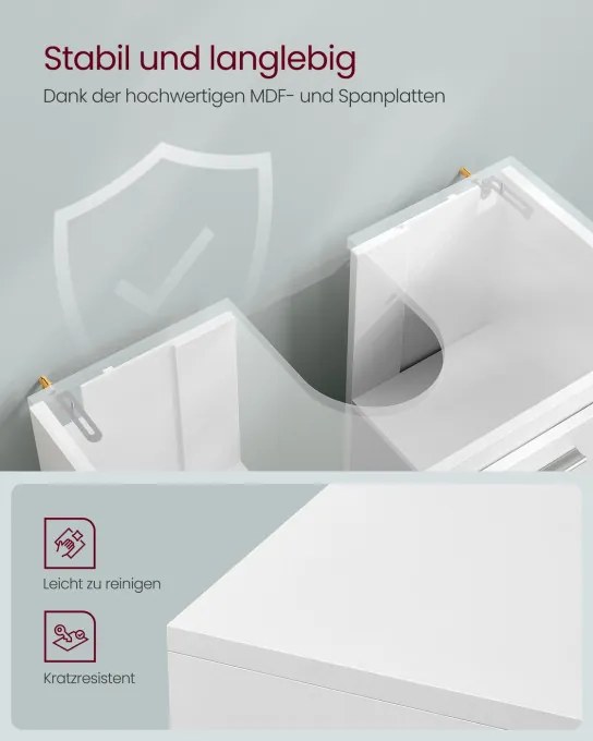 Skrinka pod umývadlo BBK513WB01