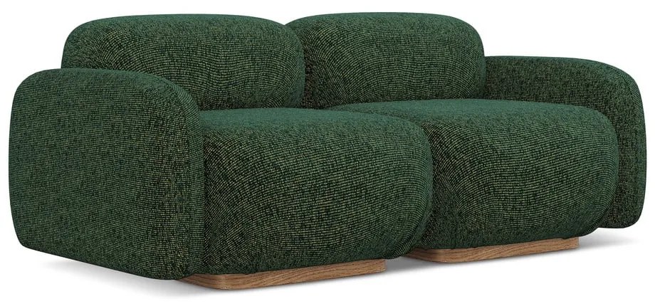 Tmavozelená pohovka 190 cm Ailani – Makamii