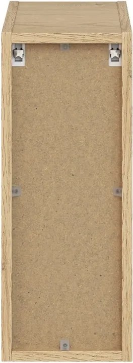 Závěsný spodní koupelnový regál UNI 81-20-44 dub cremona