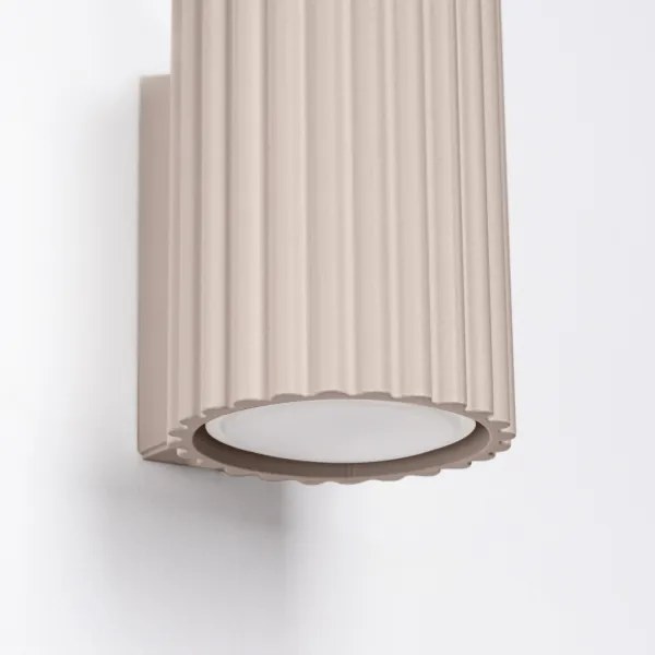 BRILAGI - LED nástenné svietidlo CRESTO 1xGU10/10W/230V 10 cm taupe
