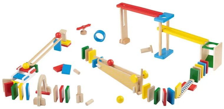 Playtive Drevená guľôčková dráha (domino)  (100367895)