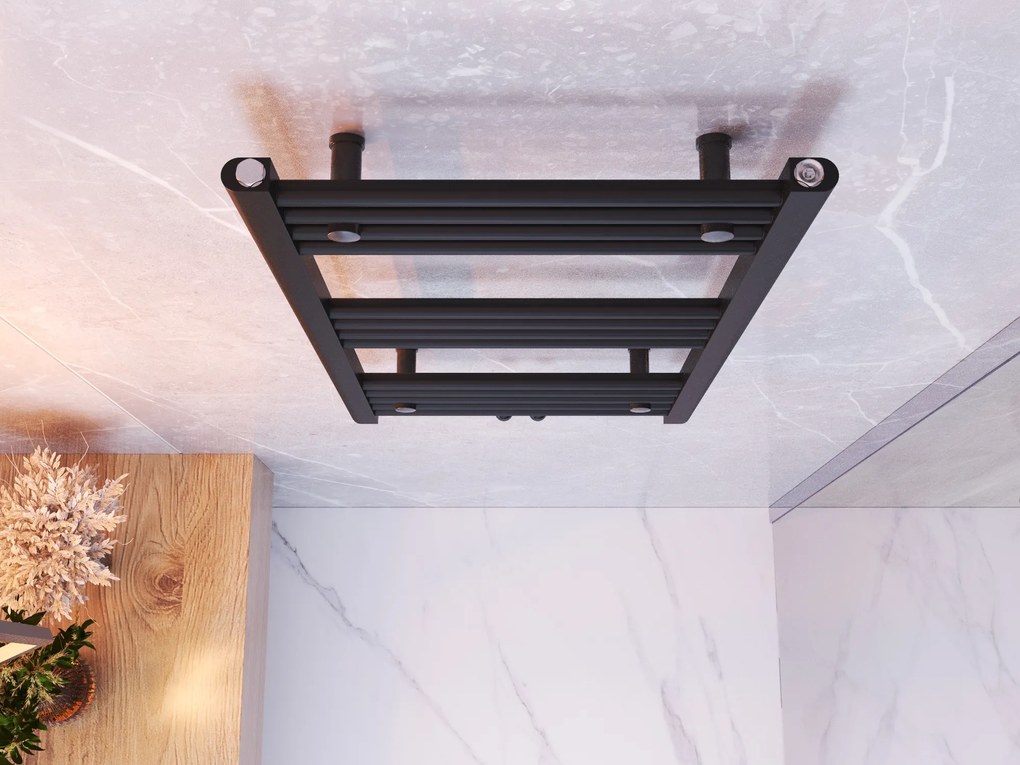 Gamma Erga Simple, vykurovacie teleso 900x500 mm, 357 W, čierna, ERG-LAV-SIMP-9050-BK