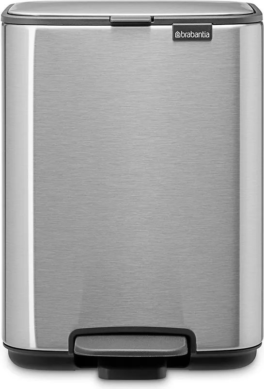 Pedálový oceľový odpadkový kôš v matne striebornej farbe 4 l Bo – Brabantia