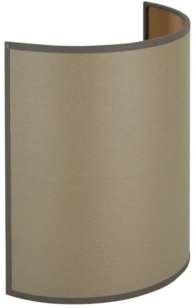 Brilagi - Nástenné svietidlo SEMI 1xE27/15W/230V pr. 20 cm hnedá