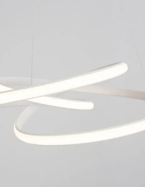 LED luster Menton 52 biele