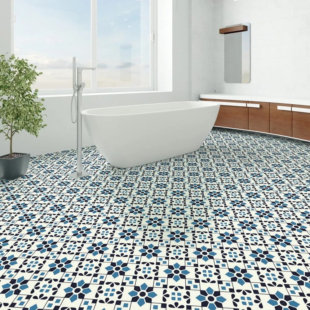 Dlaždicová samolepka Ambiance Karina, 40 × 40 cm