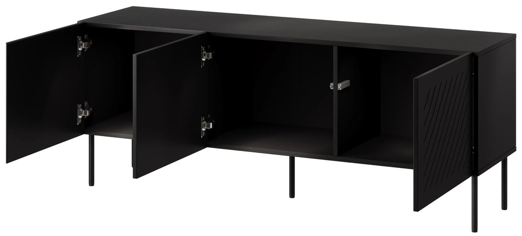Cama Čierny TV stolík Siena 150