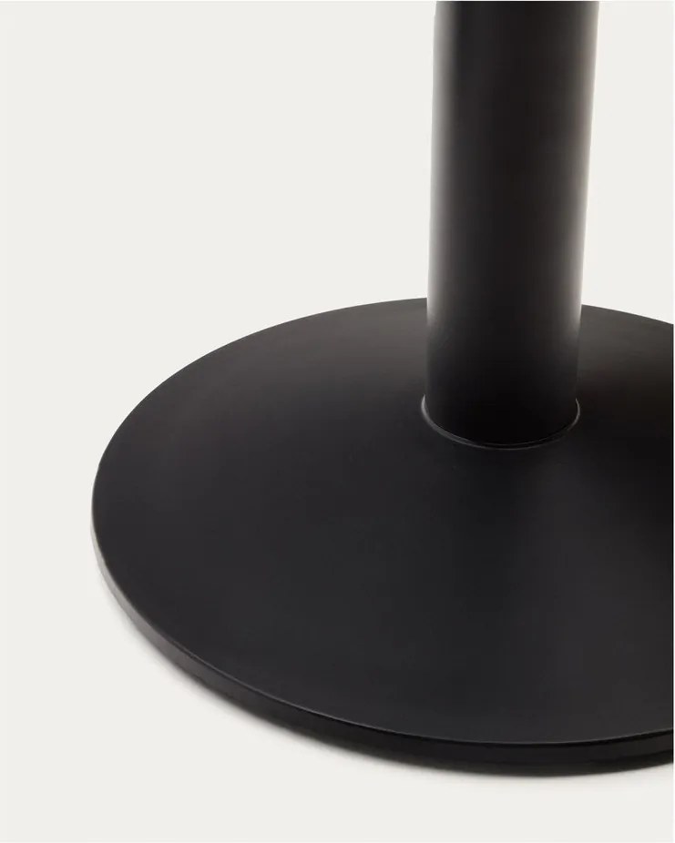 Kovový okrúhly záhradný jedálenský stôl 68x68 cm Esilda – Kave Home