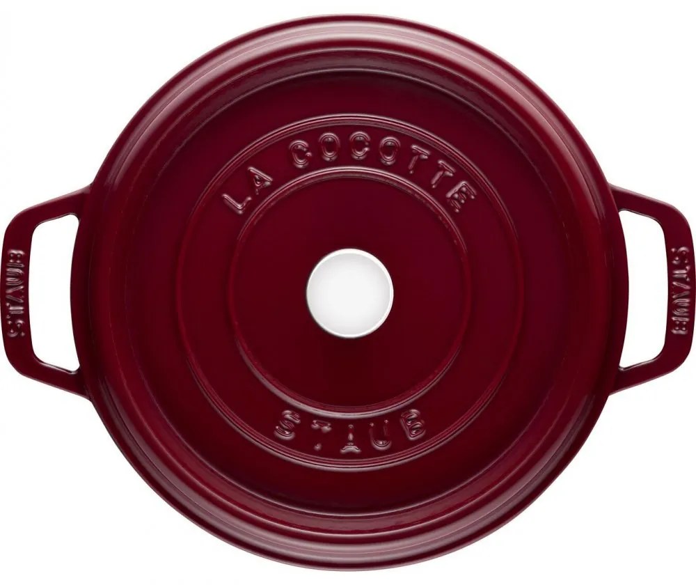 Staub Cocotte okrúhly hrniec 24 cm/3,8 l bordeaux, 40502-294