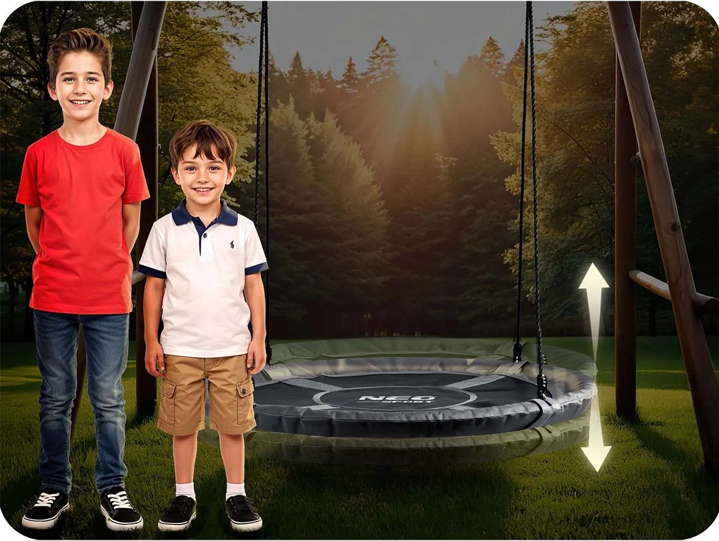 Neo-Sport Swingo 120 cm hojdačka bocianie hniezdo