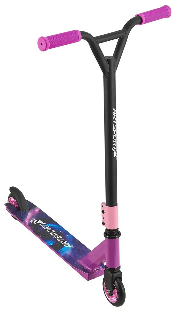 InternetovaZahrada - Freestyle kolobežka Galactic Cruiser - fialová