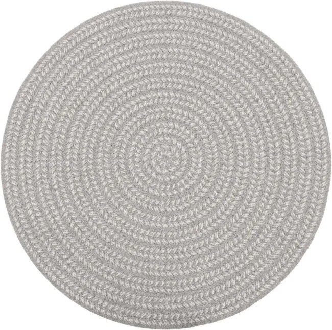 Koberec Agnella Noble Tino svetlosivý kruh