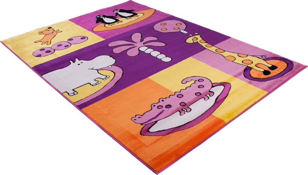 TA Koberec K596B ŽLTÁ KINDER CFW Rozmer: 240x330 cm