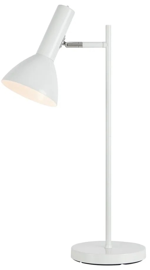 Biela stolová lampa (výška 65 cm) Metro – Markslöjd