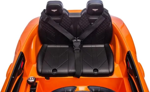 Detské elektrické autíčko Bentley Batur kabriolet oranžové