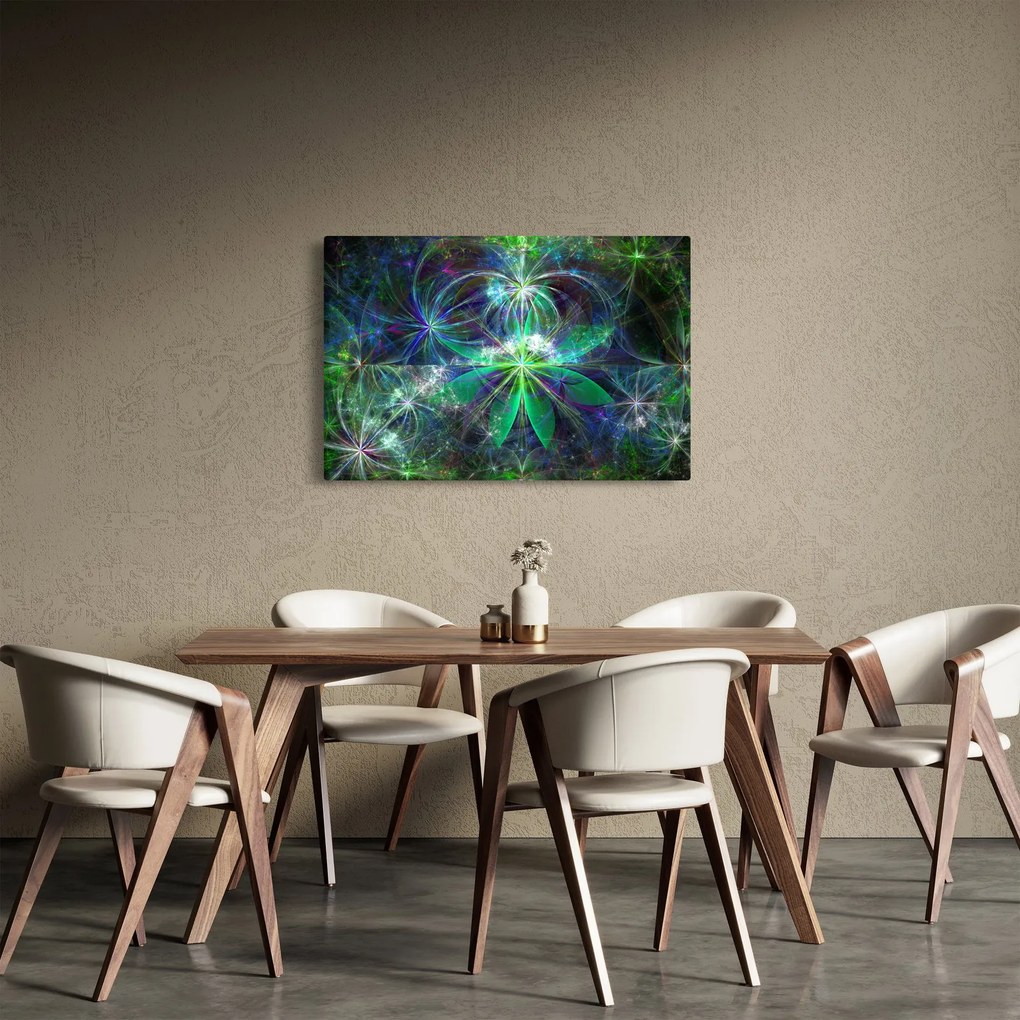 Obraz - Abstraktné geometrické tvary (90x60 cm)