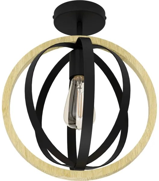 Eglo 43736 - Stropné svietidlo BASILDON 1xE27/40W/230V