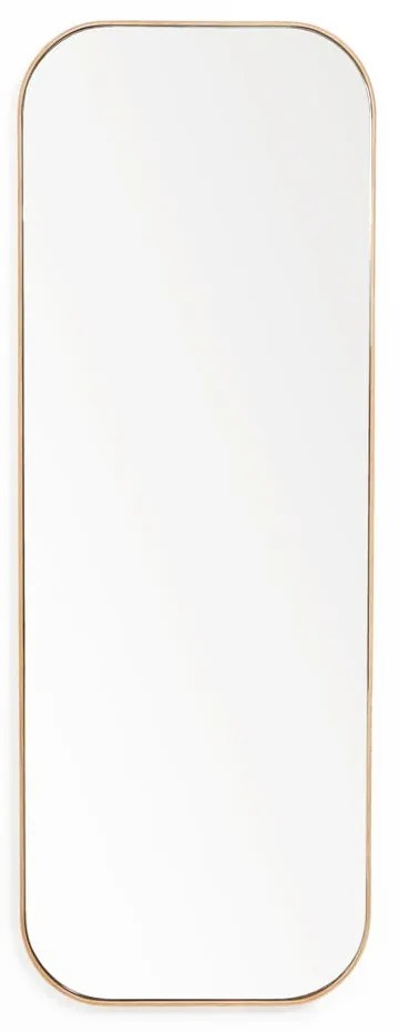 Nástenné zrkadlo s rámom z dubového dreva Wireworks Gaze, 41 x 114 cm