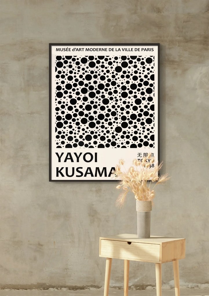 Plagát Black Dotes | Yayoi Kusama