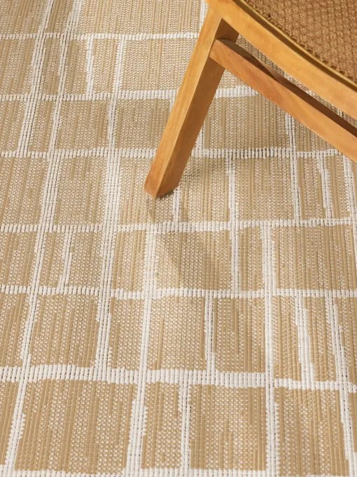 Koberec Ted Baker Haringey Crouch naturálny / biely kruh