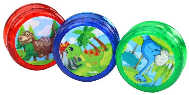 LEAN TOYS Jojo hračka - žiariace dinosaury 4 farby