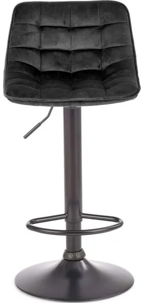 Barová stolička 106x43 cm čierna