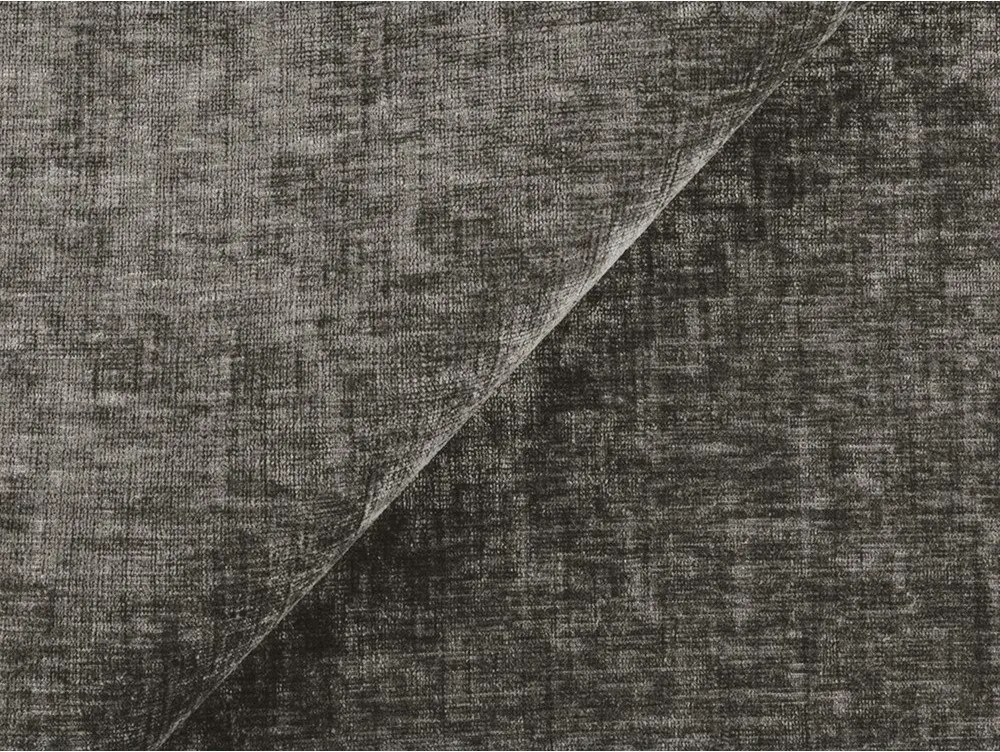 Sivá ženilková rozkladacia rohová pohovka (ľavý roh/s leňoškou) Kuki – Makamii